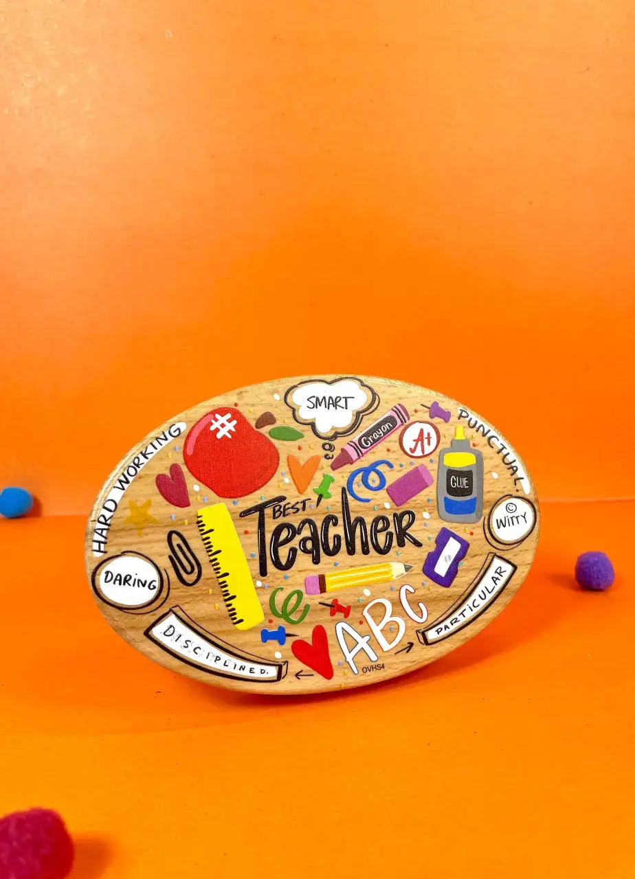 Best Teacher Shield - OVHS4