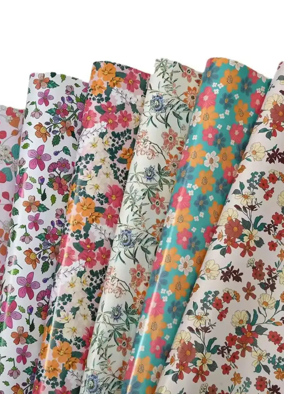 Floral Wrapping Sheets
