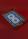 Mahfil Wooden Tray - TR-31211