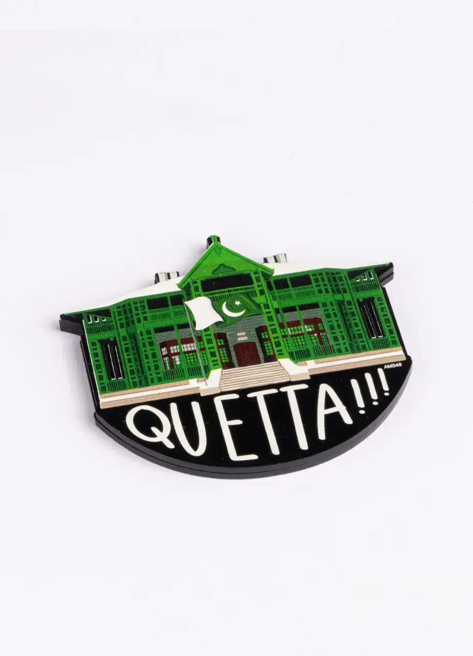Fridge Magnet (Quetta) - AMS48