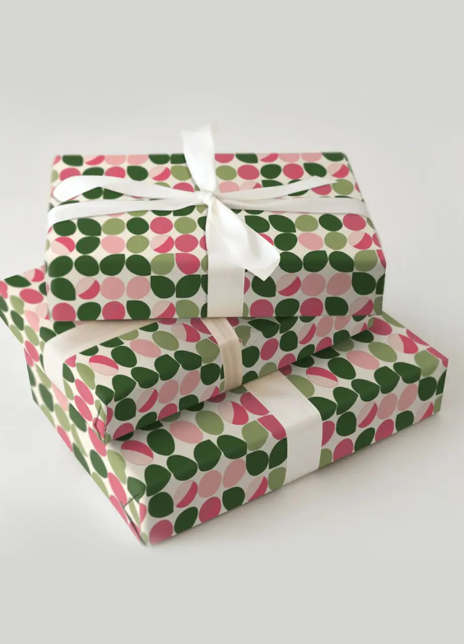 Geometric Patterned Wrapping Sheets