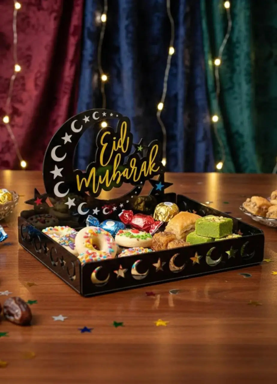 Eid Mubarak Acrylic Tray - RMZ26
