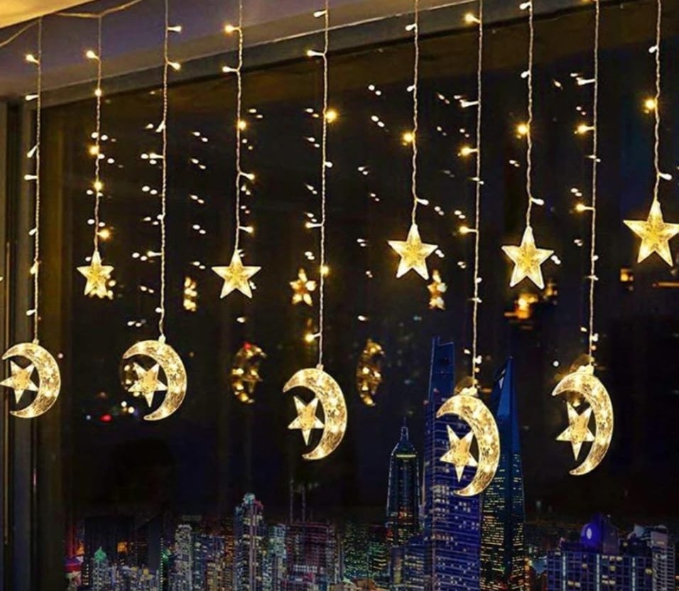 Chand Sitara Curtain Fairy Light  - Sk56