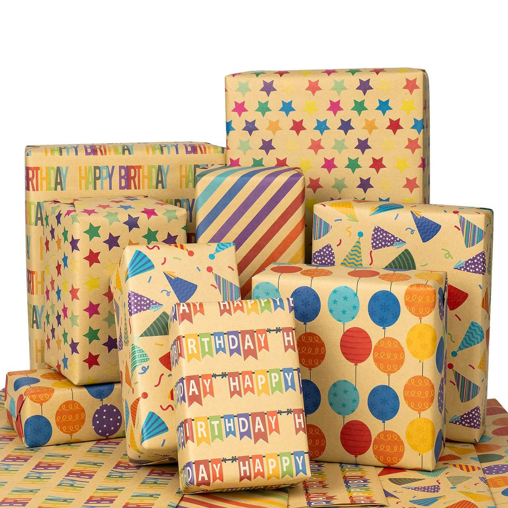 Birthday Wrapping Sheets